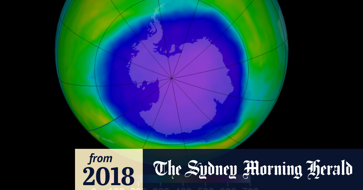 The ozone layer is being damaged by a banned chemical someone is making